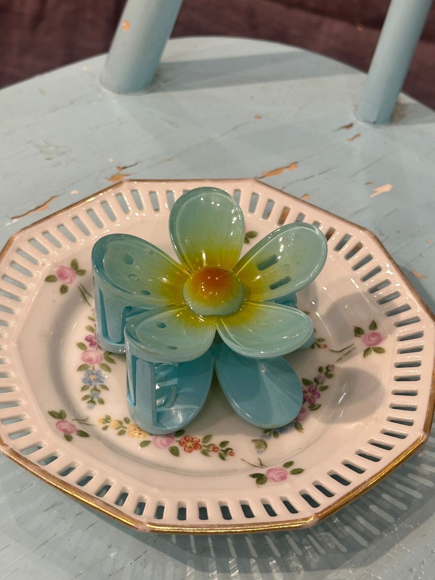 Hiusklipsi - kukka 🌺🌸