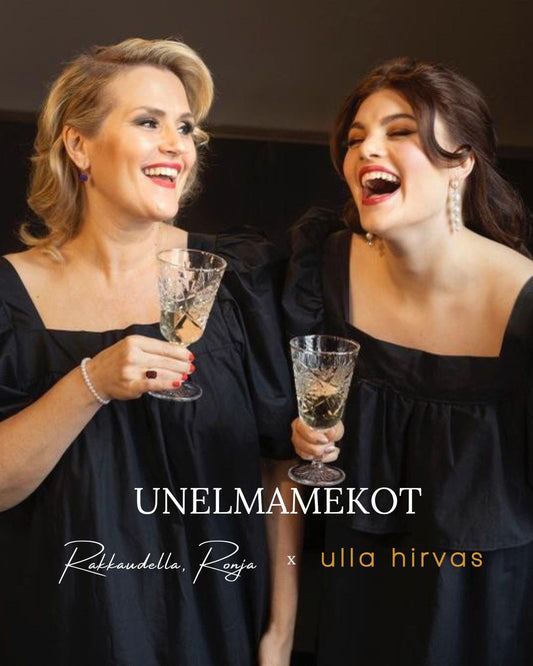 Ennakkotilaus! UNELMAMEKKO Rakkaudella Ronja x Ulla Hirvas